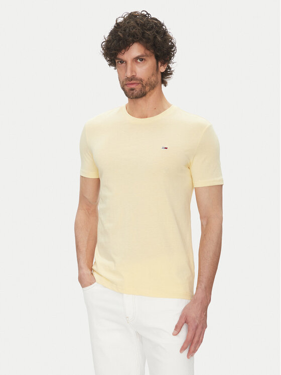Облегающая футболка DM0DM20363 Tommy Jeans, желтый
Облегающая футболка DM0DM20363 Tommy Jeans, желтый