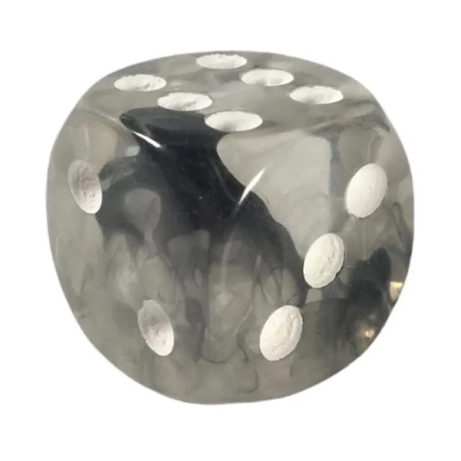 d6 18 мм Призрак с белым (12), Game Dice - Diffusion (Role 4 Initiative)
d6 18 мм Призрак с белым (12), Game Dice - Diffusion (Role 4 Initiative)