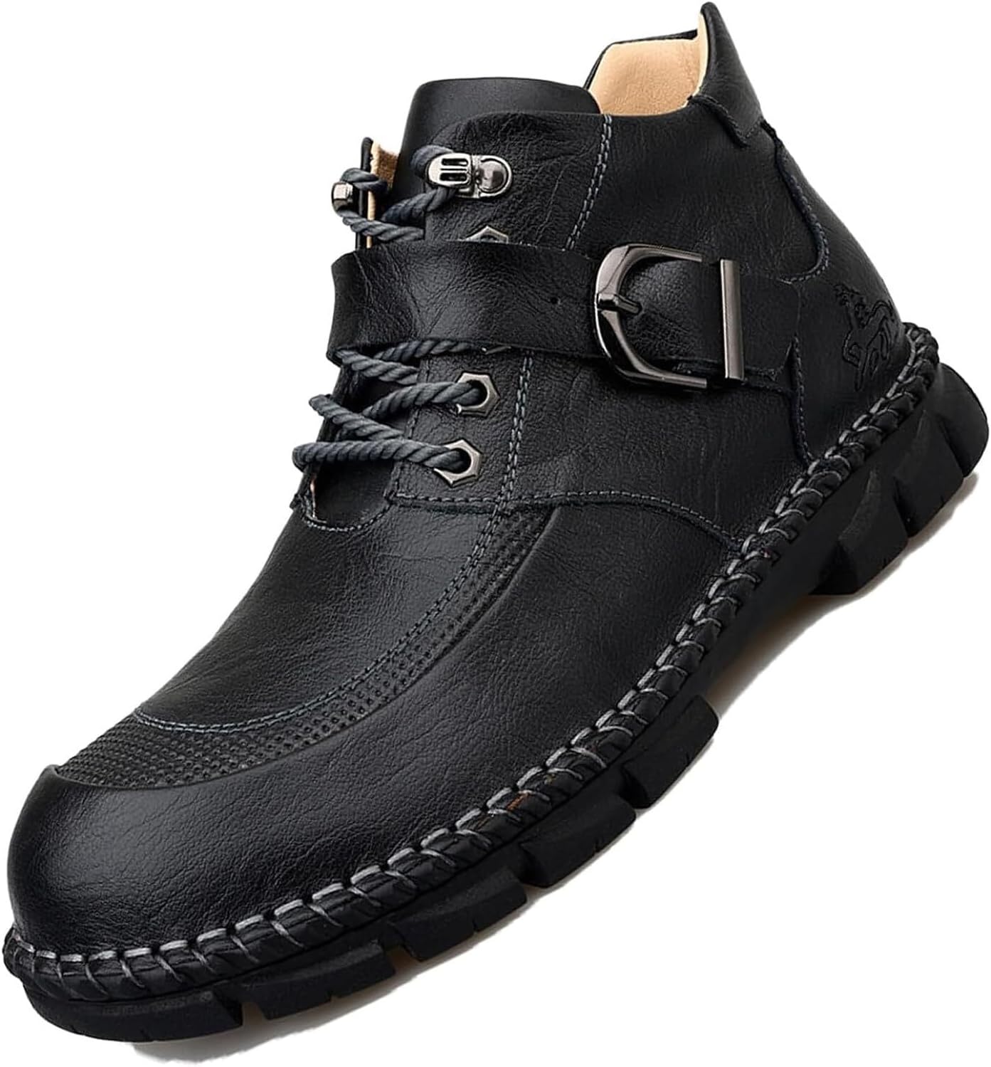 Мужские модные уличные водонепроницаемые походные ботинки на шнуровке с пряжками. Легкие, противоскользящие, для походов Generic, черный
Мужские модные уличные водонепроницаемые походные ботинки на шнуровке с пряжками. Легкие, противоскользящие, для походов Generic, черный