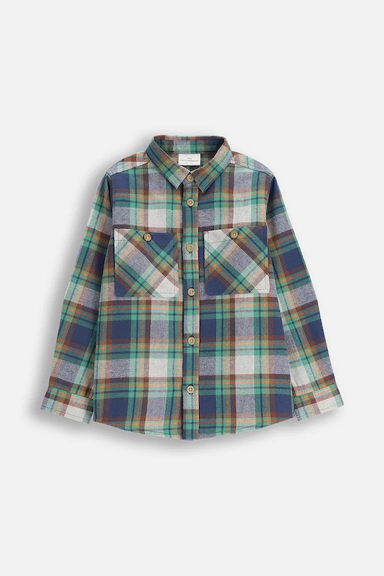 Детская хлопковая рубашка Coccodrillo, мультиколор
Детская хлопковая рубашка Coccodrillo, мультиколор