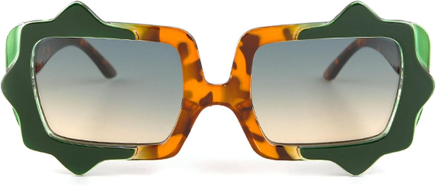 Модные квадратные солнцезащитные очки для женщин, дизайнерские солнцезащитные очки в толстой оправе для женщин, модные трендовые солнцезащитные очки mincl, Leopard Green
Модные квадратные солнцезащитные очки для женщин, дизайнерские солнцезащитные очки в толстой оправе для женщин, модные трендовые солнцезащитные очки mincl, Leopard Green