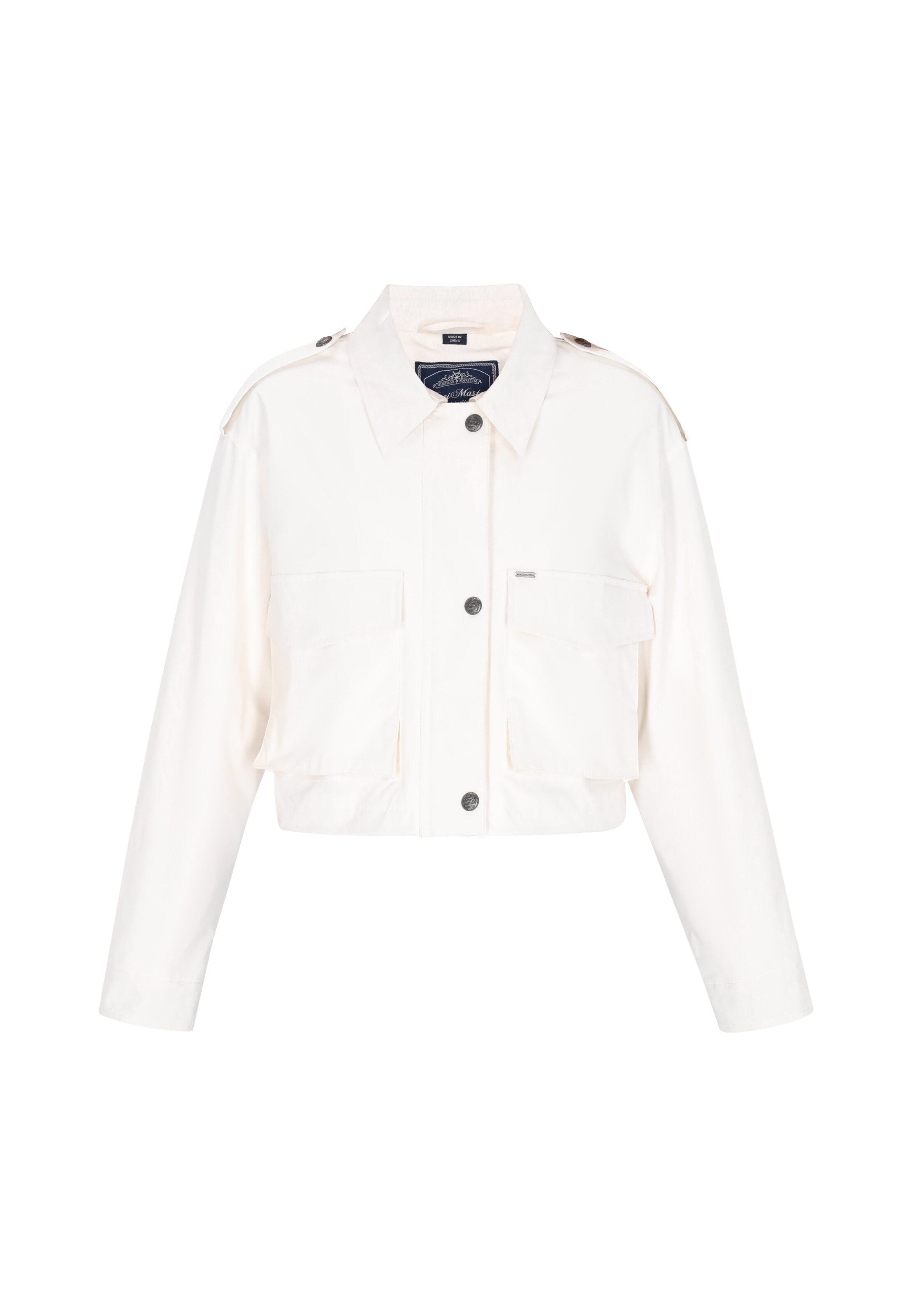 DreiMaster Maritim Куртка для межсезонья в цвете Off White
DreiMaster Maritim Куртка для межсезонья в цвете Off White