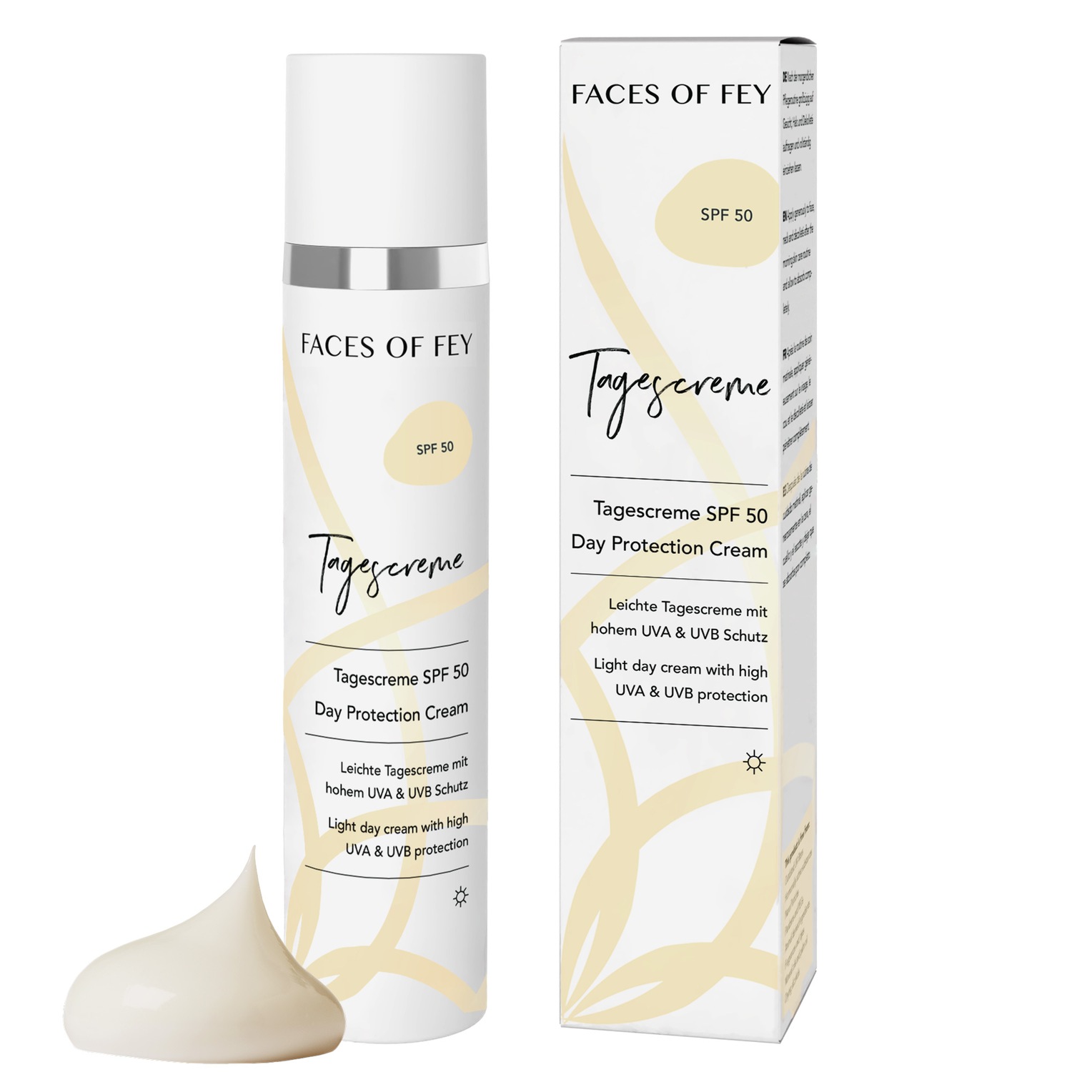 Солнцезащитный крем tagescreme spf 50 -30ml Faces Of Fey, объем 100мл
Солнцезащитный крем tagescreme spf 50 -30ml Faces Of Fey, объем 100мл