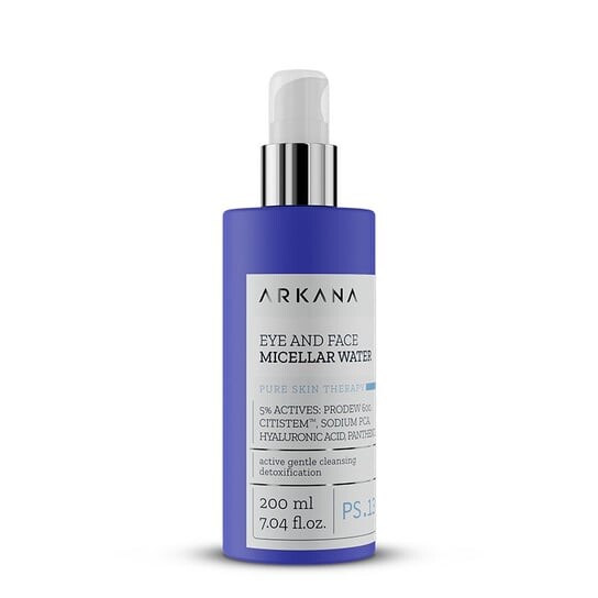 Мицеллярная жидкость для снятия макияжа, 200 мл Arkana, Eye and Face Micellar Water
Мицеллярная жидкость для снятия макияжа, 200 мл Arkana, Eye and Face Micellar Water