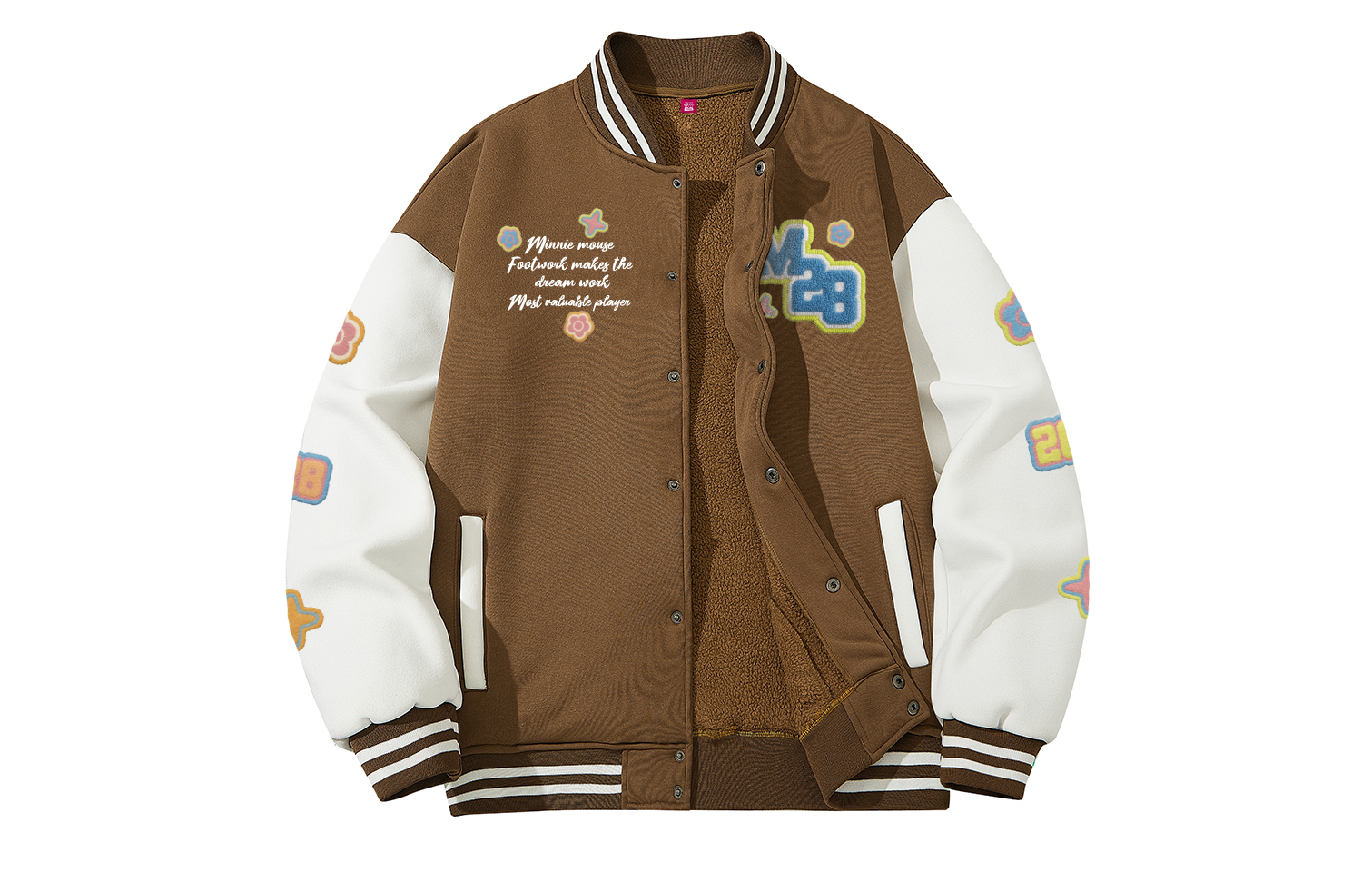 Disney Куртка Unisex, Coffee (Thickened Fleece-Lined)
Disney Куртка Unisex, Coffee (Thickened Fleece-Lined)