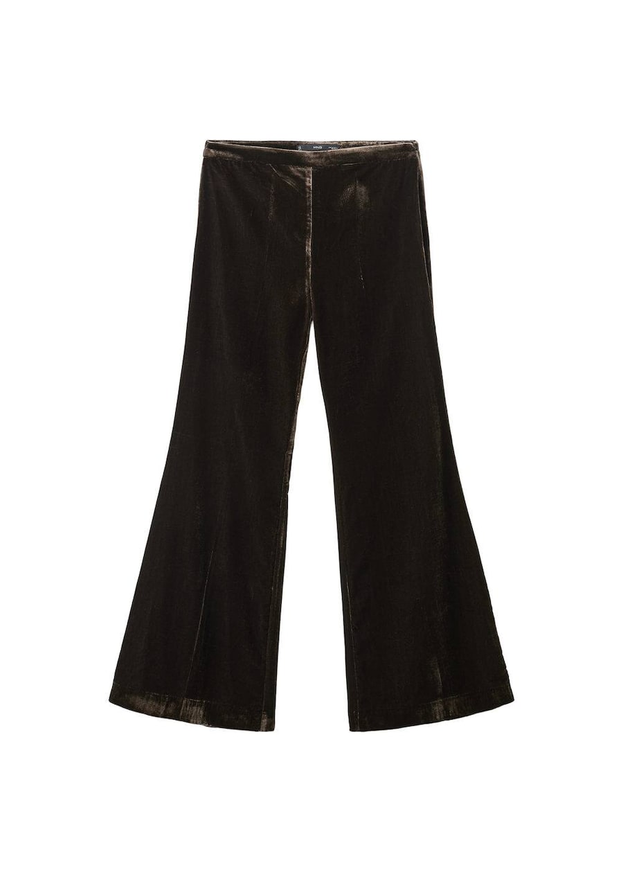 Расклешенные брюки MANGO, шоколадный
Расклешенные брюки MANGO, шоколадный