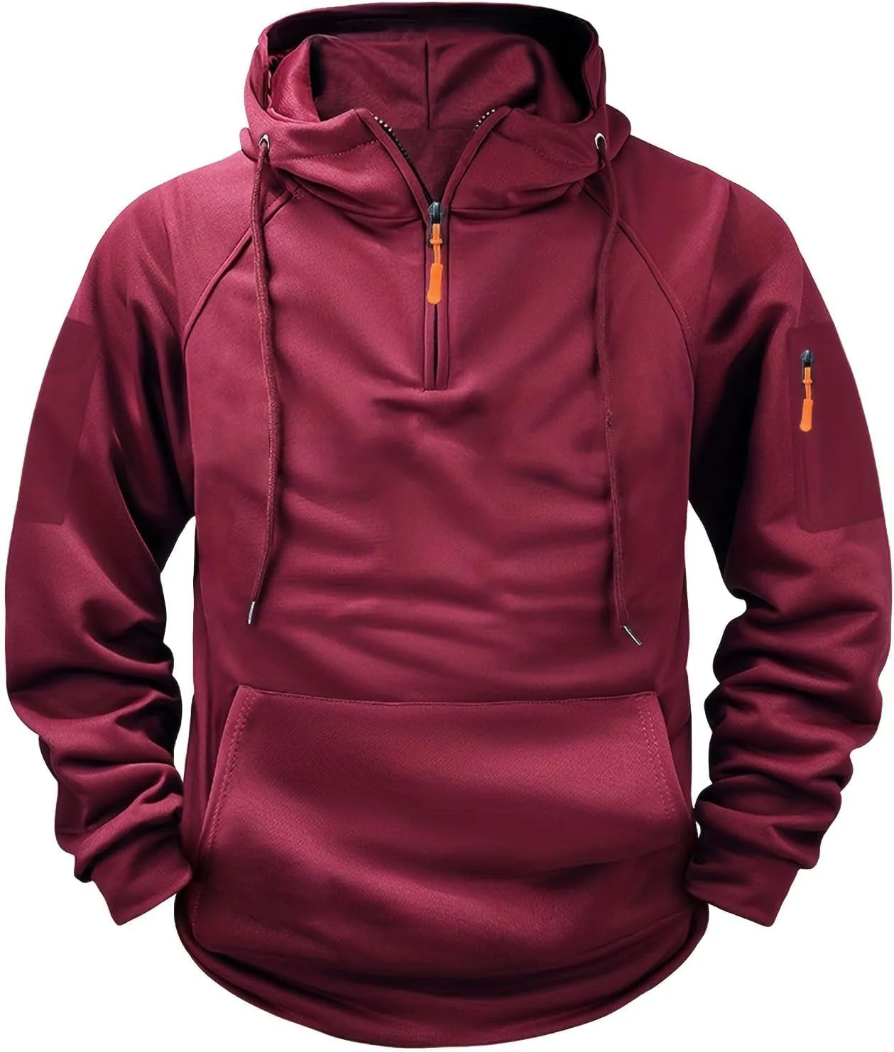 Толстовка с капюшоном evzosrz, мужская, с четвертью молнии, тактическая, с карманами
Толстовка с капюшоном evzosrz, мужская, с четвертью молнии, тактическая, с карманами