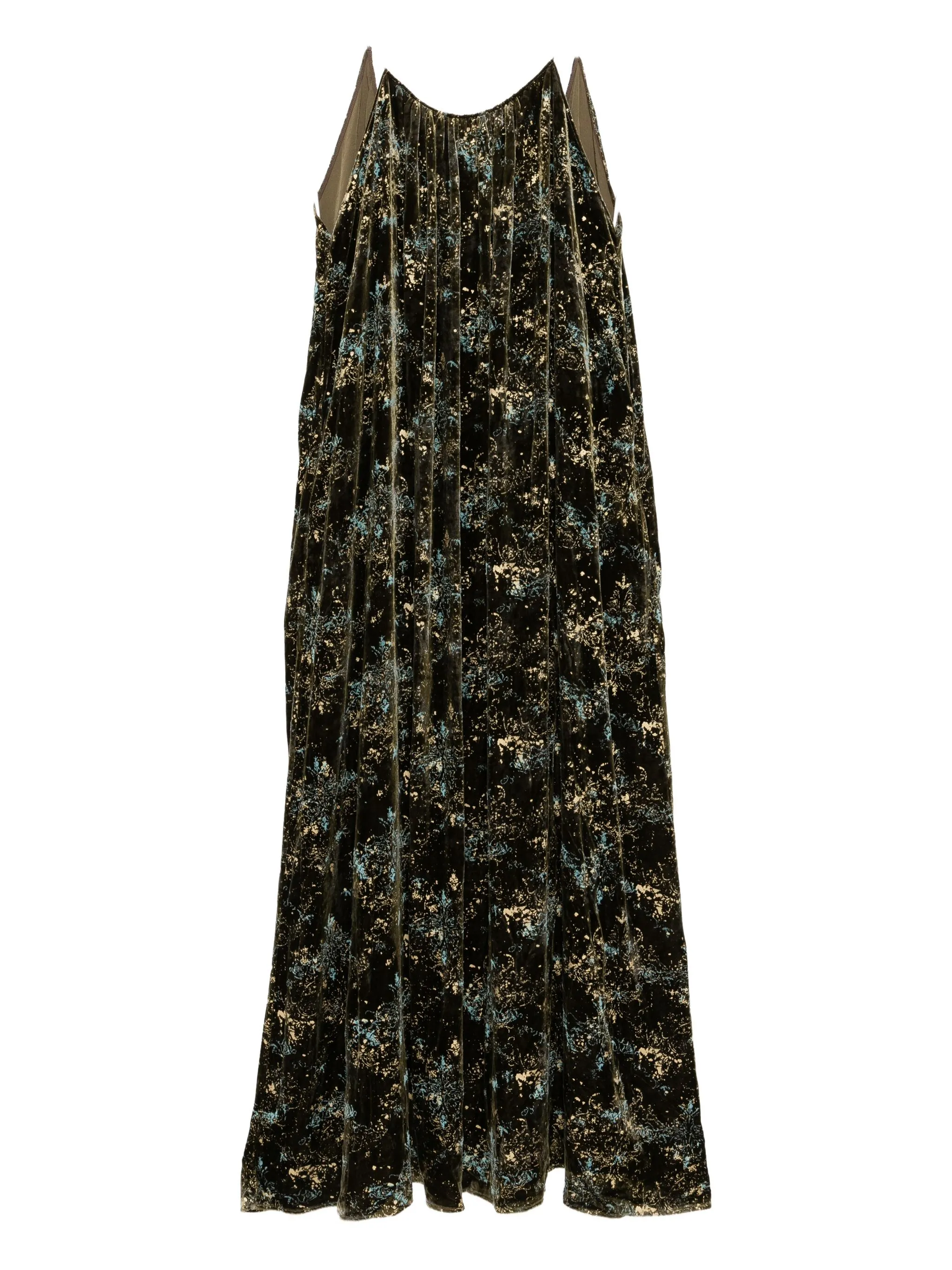 Платье макси с цветочным принтом Yangkehan, зеленый
Платье макси с цветочным принтом Yangkehan, зеленый