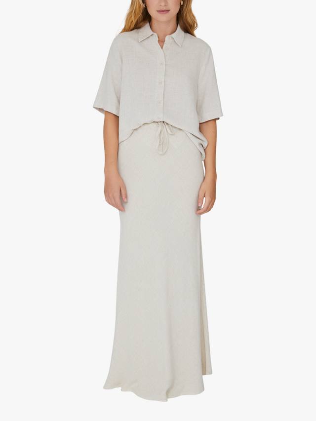 Макси-юбка Lerke из льняной смеси A-VIEW, Sand
Макси-юбка Lerke из льняной смеси A-VIEW, Sand