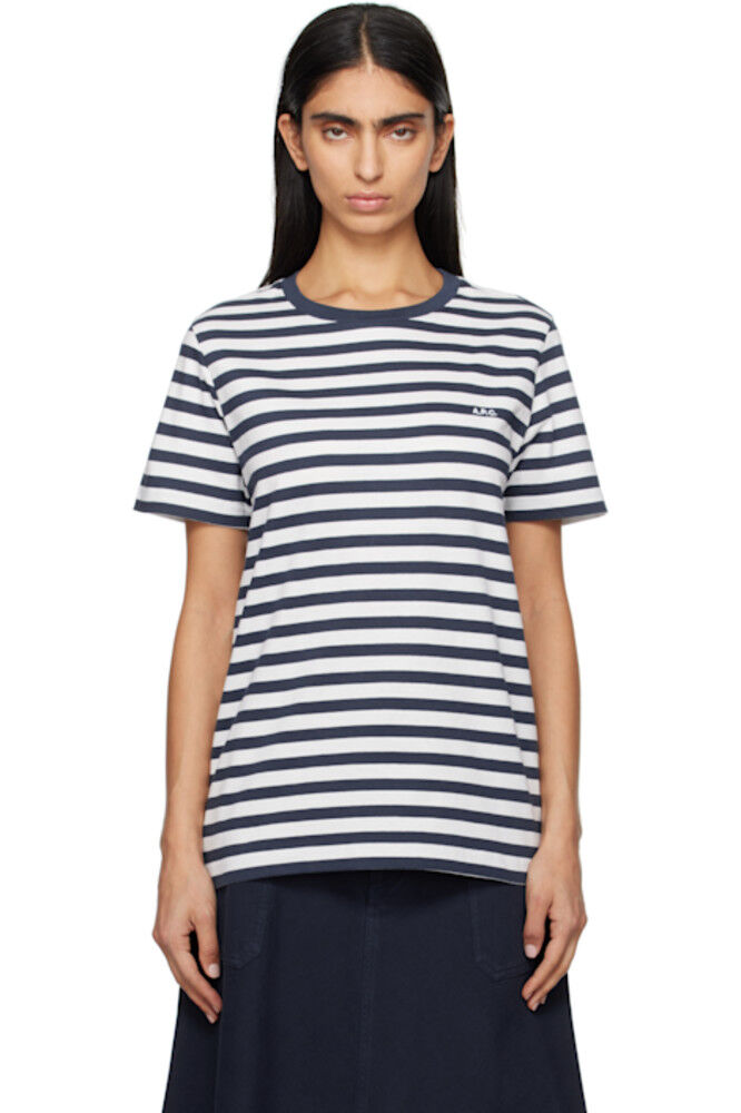 Футболка «APC» в стиле «стандарт» белого и темно-синего цветов A.P.C.
Футболка «APC» в стиле «стандарт» белого и темно-синего цветов A.P.C.