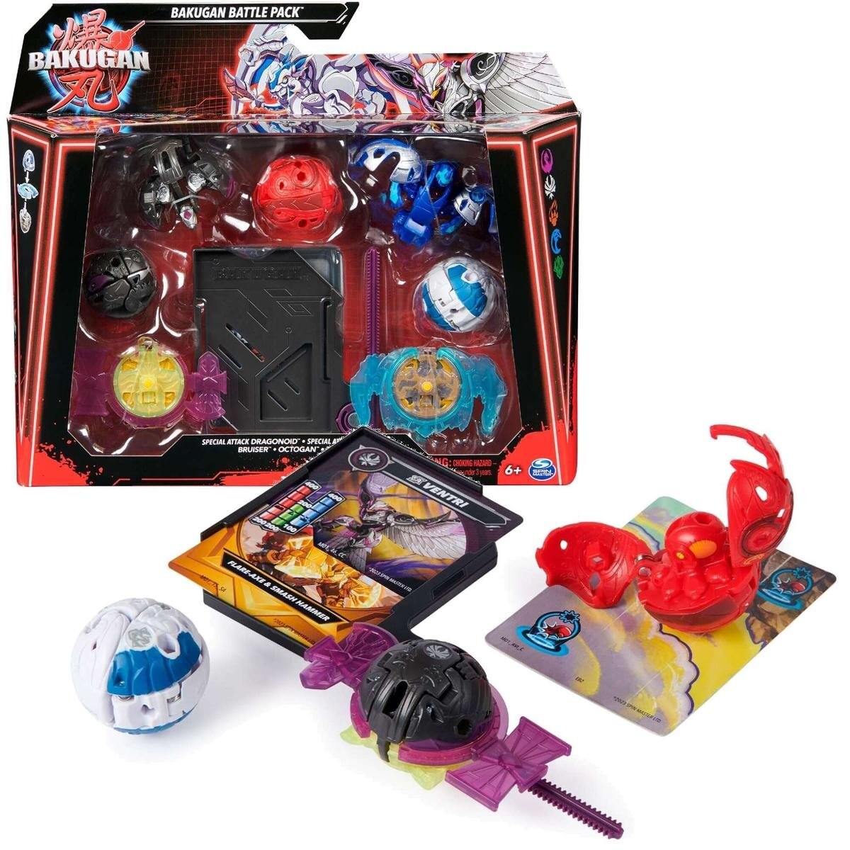 Стратегическая игра Bakugan Battle Pack + фигурки драконоидов специальной атаки
Стратегическая игра Bakugan Battle Pack + фигурки драконоидов специальной атаки