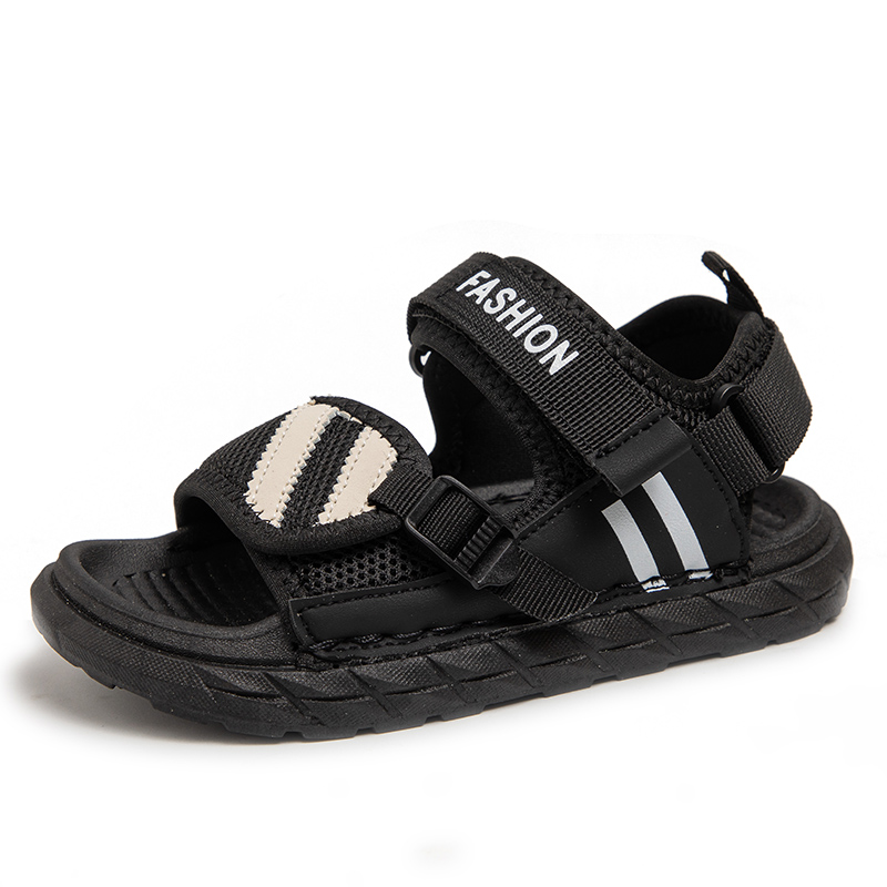 Детские сандалии с низким верхом, противоскользящие, износостойкие, дышащие, легкие, амортизирующие Izumi Chiryū, черный
Детские сандалии с низким верхом, противоскользящие, износостойкие, дышащие, легкие, амортизирующие Izumi Chiryū, черный