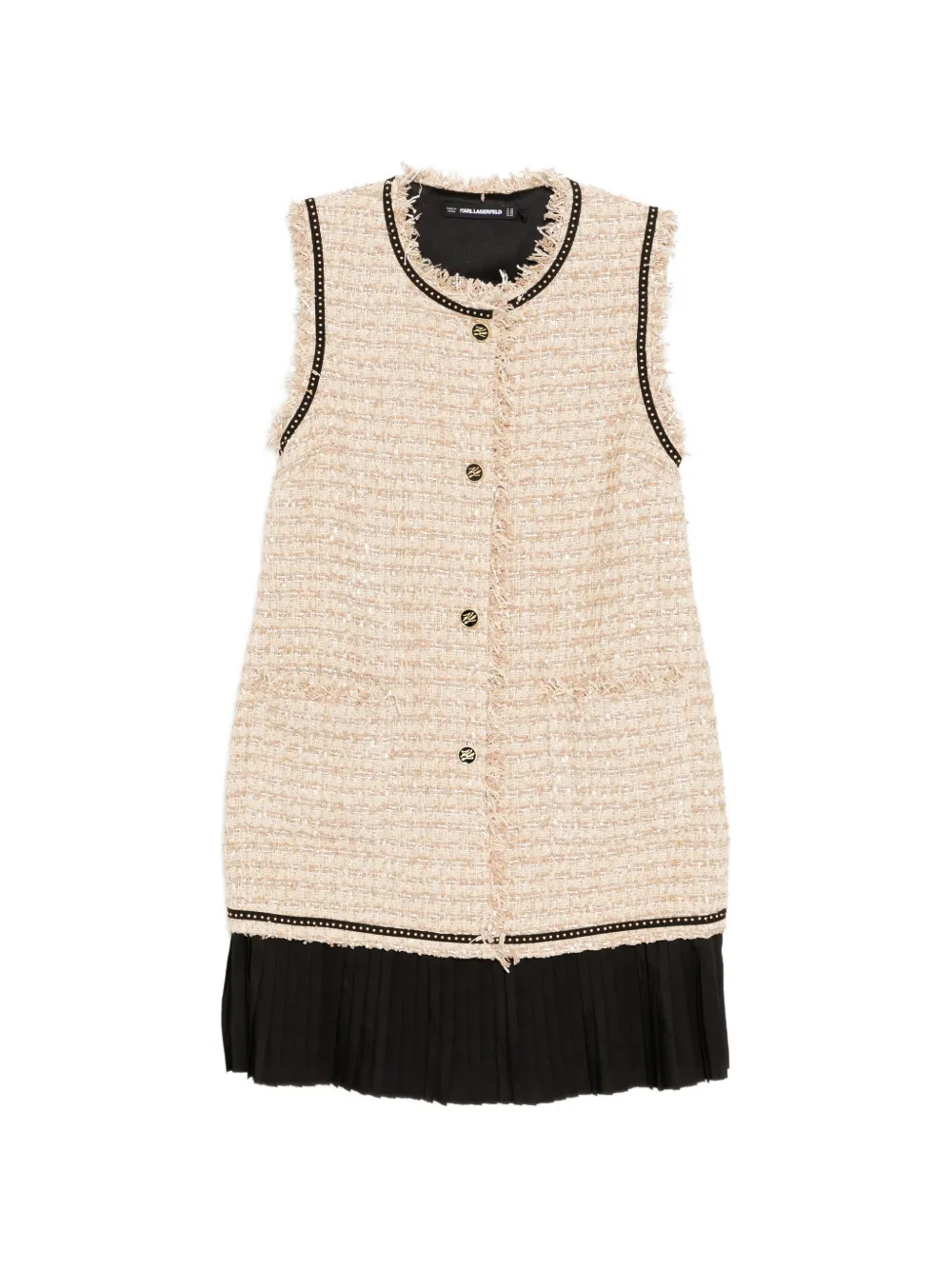 Мини-платье из букле Karl Lagerfeld, бежевый
Мини-платье из букле Karl Lagerfeld, бежевый
