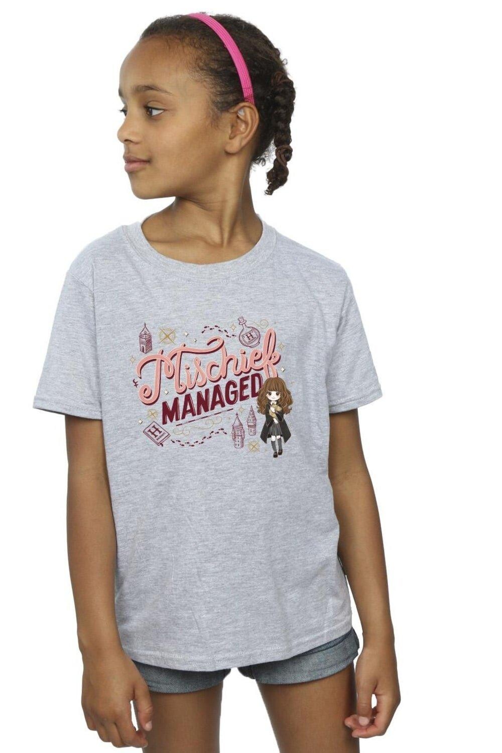 Хлопковая футболка «Гермиона, управляемая озорством» Harry Potter, серый
Хлопковая футболка «Гермиона, управляемая озорством» Harry Potter, серый