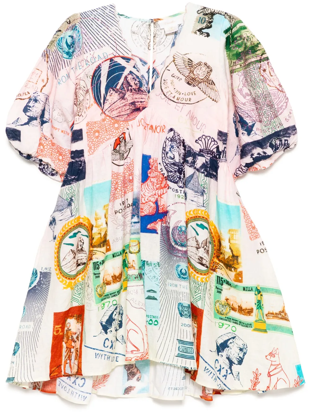 Короткое платье с V-образным вырезом Camilla, розовый
Короткое платье с V-образным вырезом Camilla, розовый