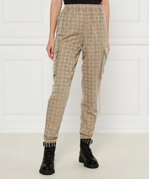 Брюки-Карго Relaxed fit Guess Active, бежевый 
Брюки-Карго Relaxed fit Guess Active, бежевый