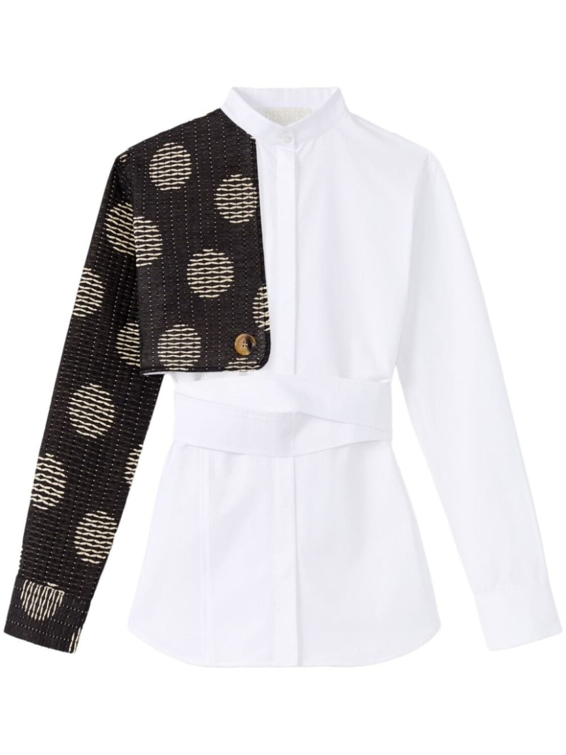 Рубашка Hans в горох DESTREE, белый 
Рубашка Hans в горох DESTREE, белый