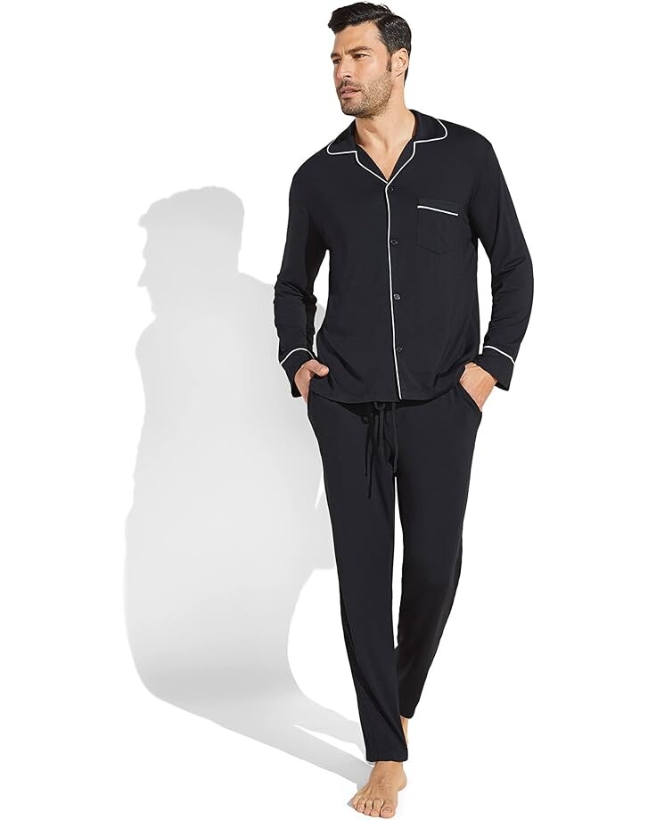 Пижама Eberjey William - The, цвет Black/Ivory
Пижама Eberjey William - The, цвет Black/Ivory