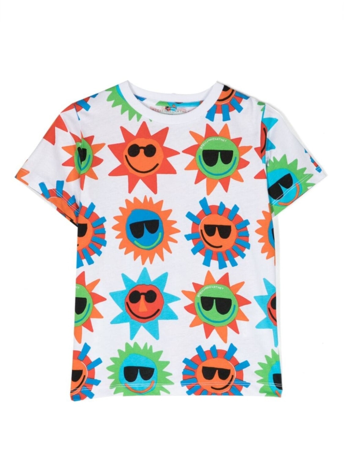 Stella McCartney Kids футболка Sunshine, белый 
Stella McCartney Kids футболка Sunshine, белый