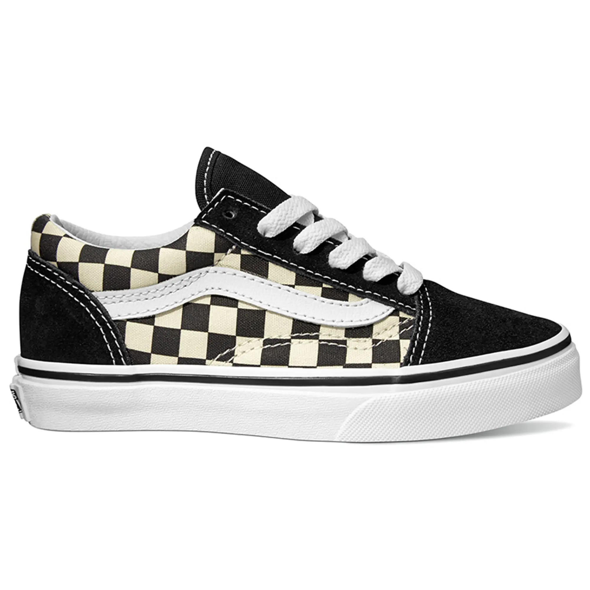 Детские повседневные туфли в стиле ретро для младших школьников. Vans, Black/White
Детские повседневные туфли в стиле ретро для младших школьников. Vans, Black/White