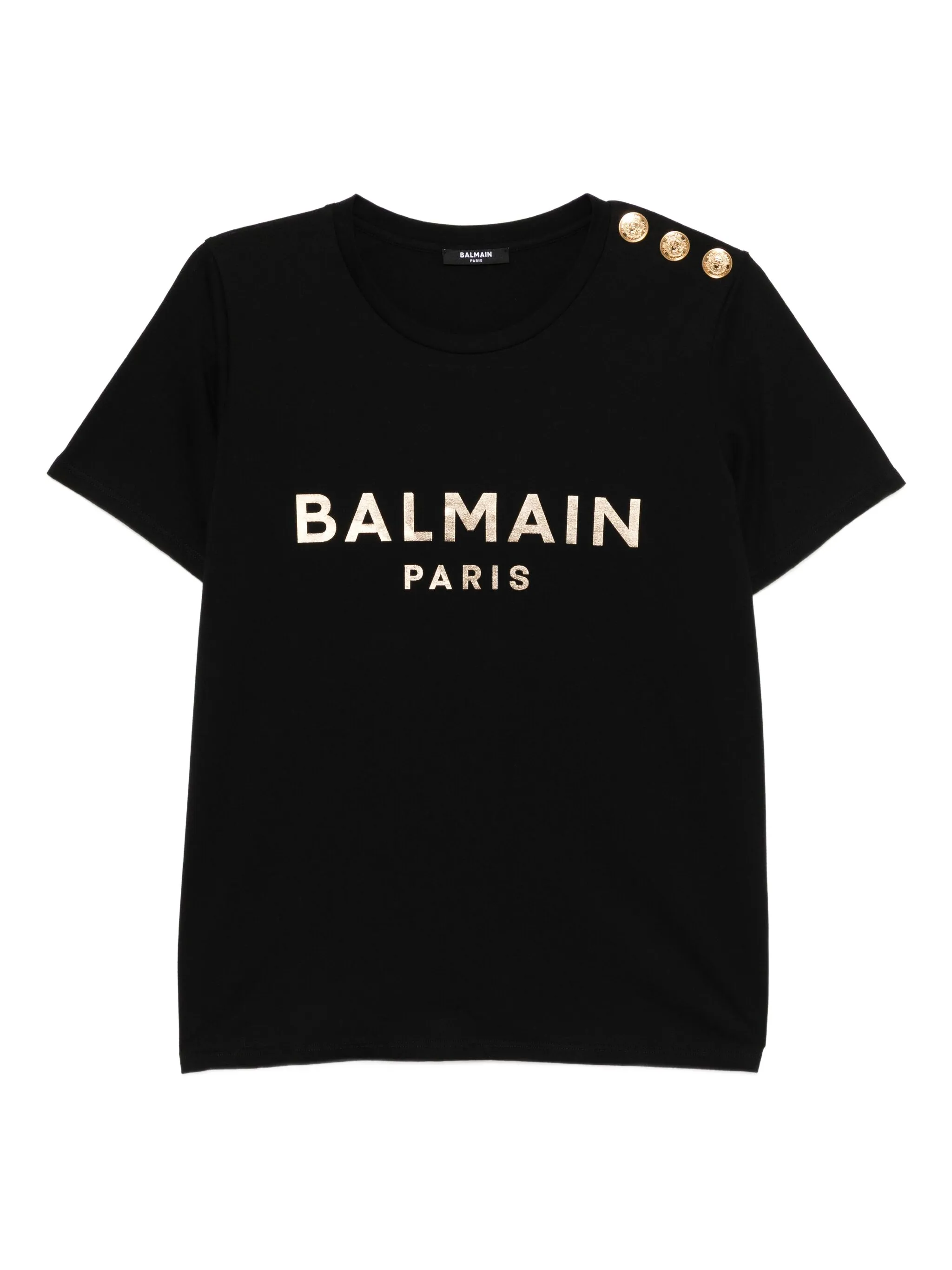 Футболка с логотипом Balmain, черный
Футболка с логотипом Balmain, черный