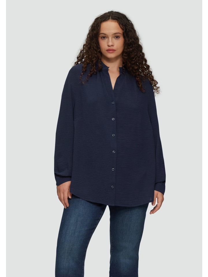 Блуза QS Bluse langarm, синий
Блуза QS Bluse langarm, синий