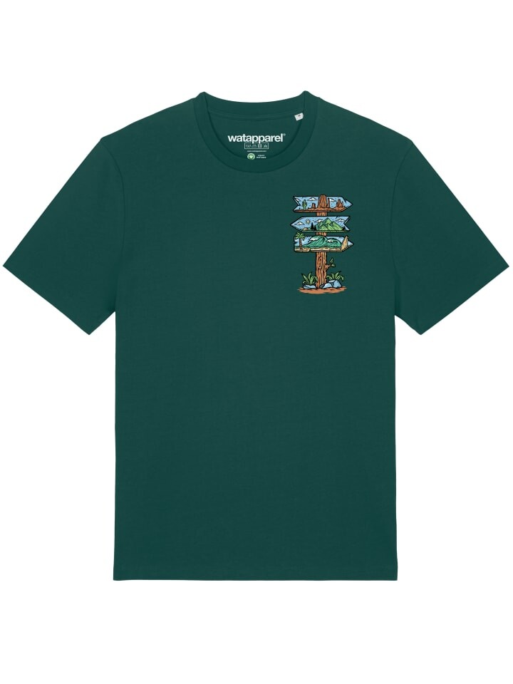 Футболка wat Apparel, темно-зеленый
Футболка wat Apparel, темно-зеленый