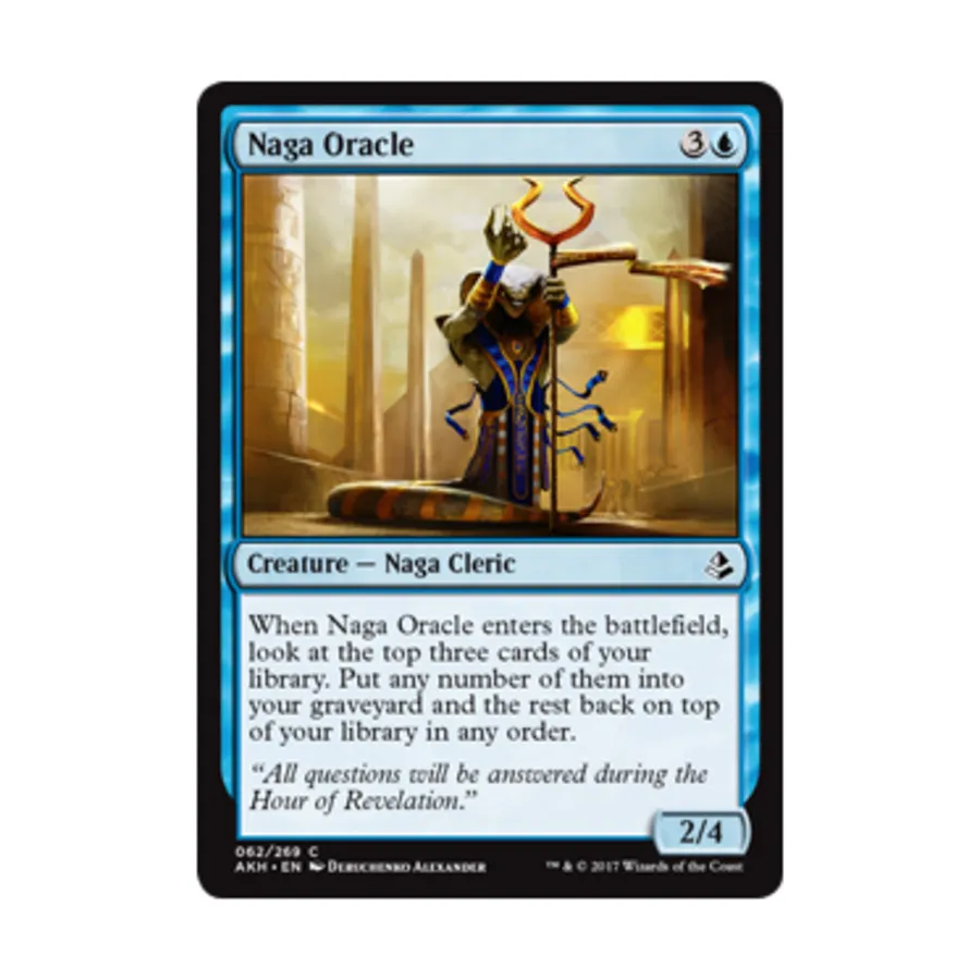 CCG Нага-оракул (клавиша C), MTG - Amonkhet
CCG Нага-оракул (клавиша C), MTG - Amonkhet