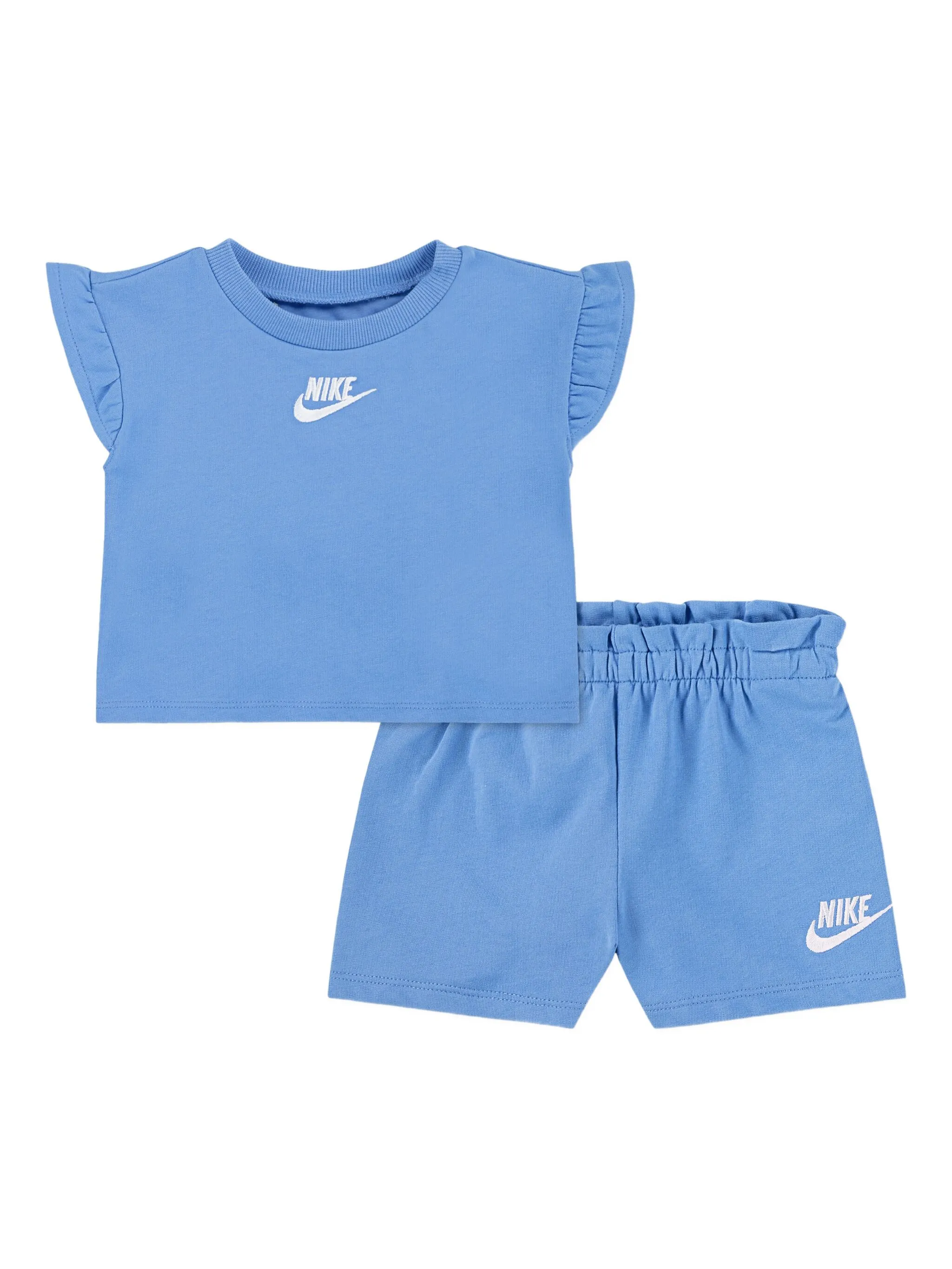 Комплект из топа и брюк с вышитым логотипом Nike Kids, синий
Комплект из топа и брюк с вышитым логотипом Nike Kids, синий