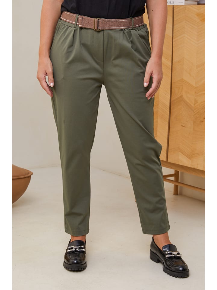 Тканевые брюки Curvy Lady Hose, хаки
Тканевые брюки Curvy Lady Hose, хаки