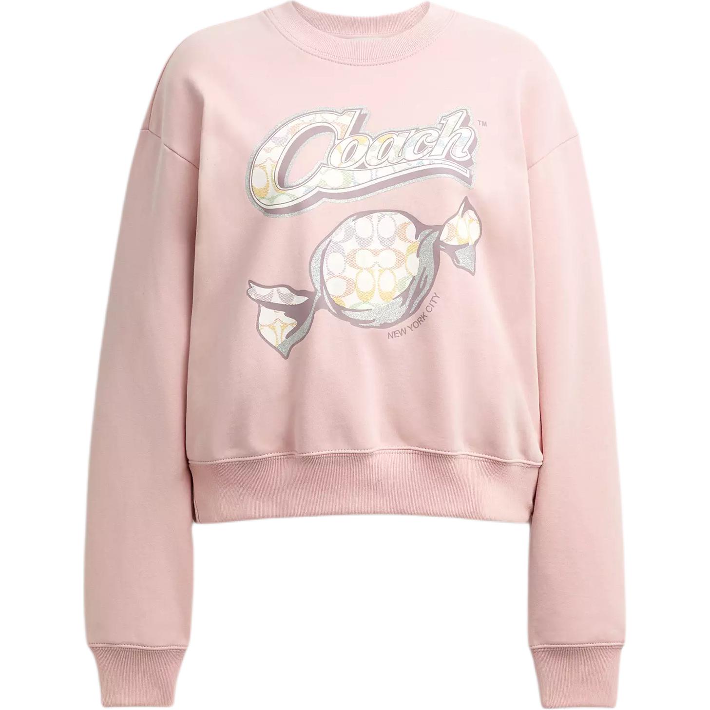 COACH Розовая толстовка для женщин
COACH Розовая толстовка для женщин