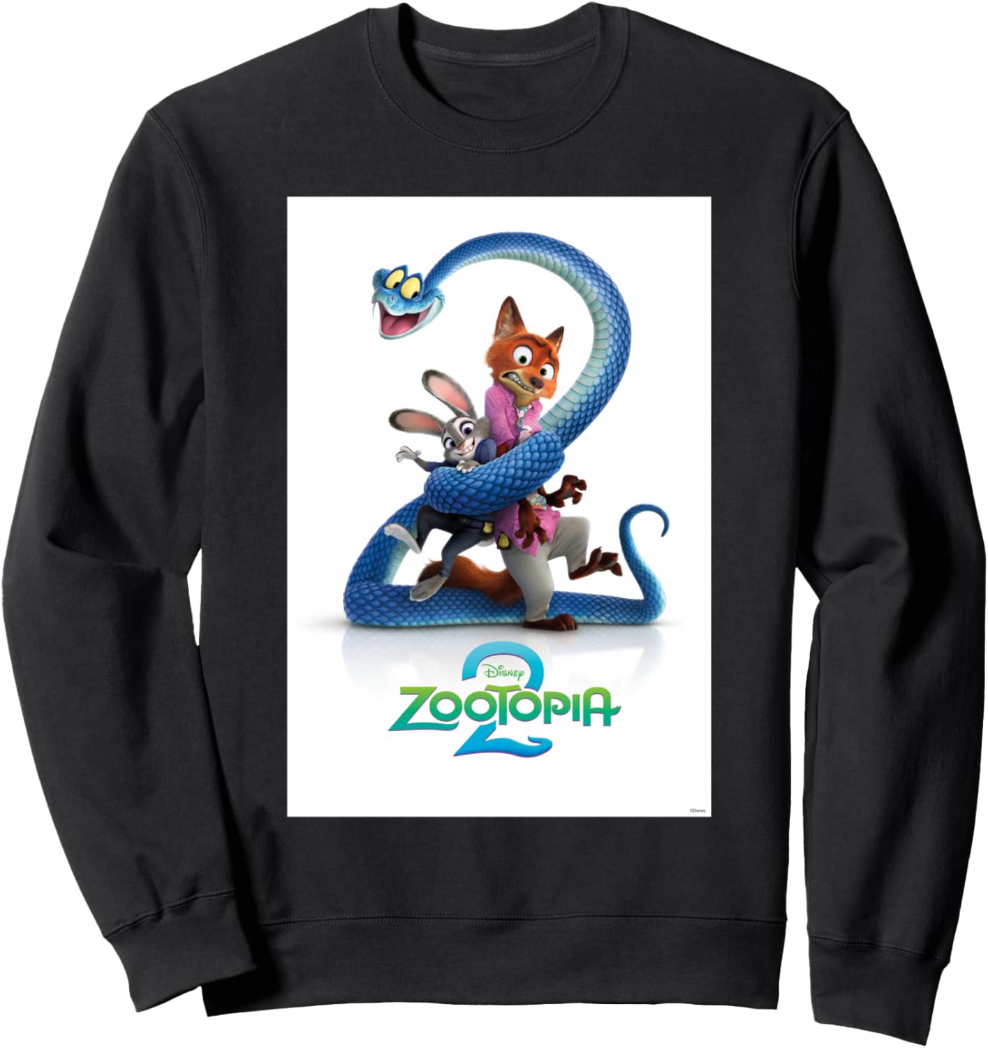 Постер-прорезыватель Disney Zootopia 2 с изображением Ника, Джуди и Гэри. Толстовка, черный
Постер-прорезыватель Disney Zootopia 2 с изображением Ника, Джуди и Гэри. Толстовка, черный