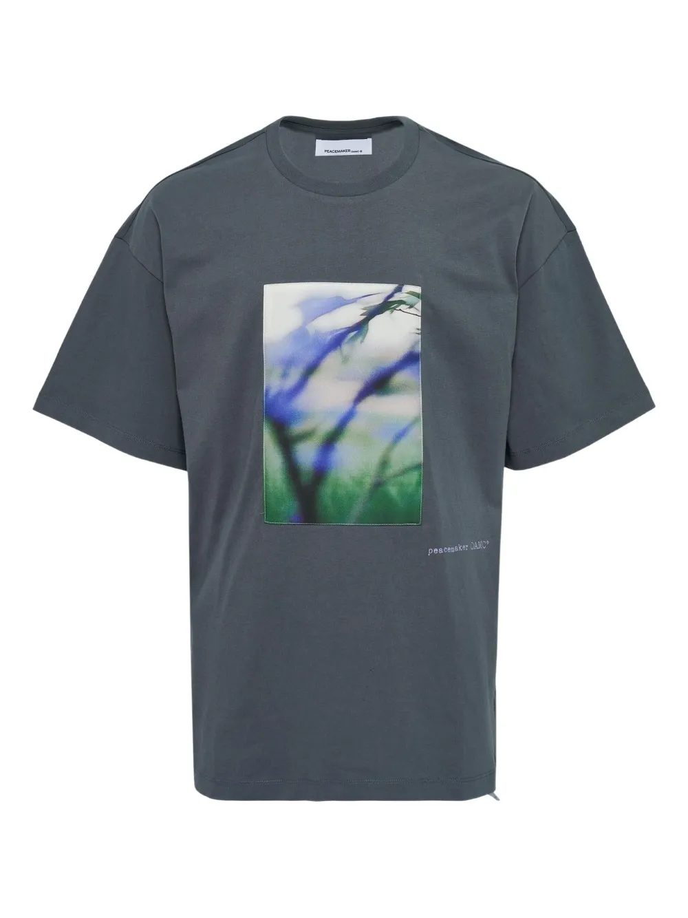 Футболка с круглым вырезом Oamc, серый
Футболка с круглым вырезом Oamc, серый