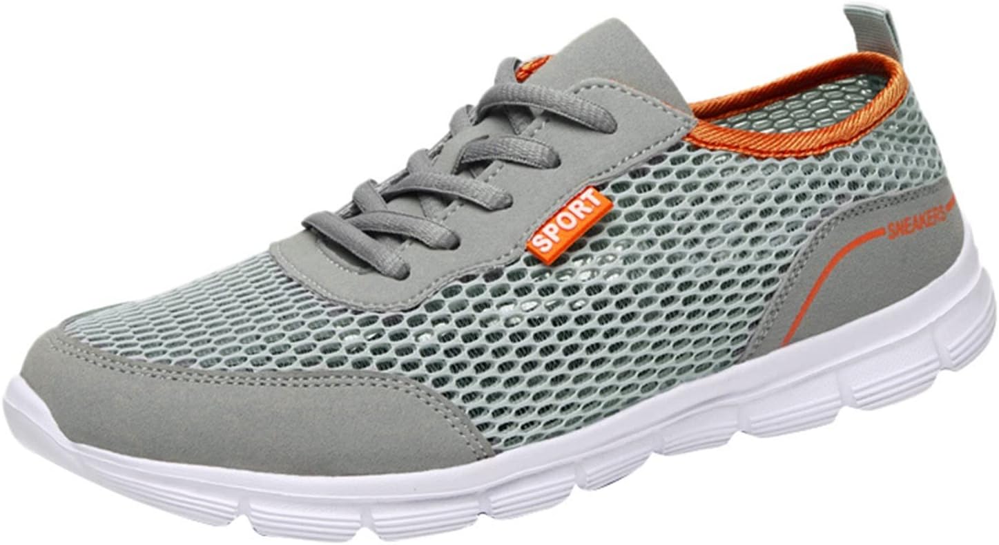 Мужские летние легкие дышащие повседневные кроссовки из сетки, повседневные беговые кроссовки, мужские кроссовки размер 10 1/2 (Серые, 9) Generic
Мужские летние легкие дышащие повседневные кроссовки из сетки, повседневные беговые кроссовки, мужские кроссовки размер 10 1/2 (Серые, 9) Generic