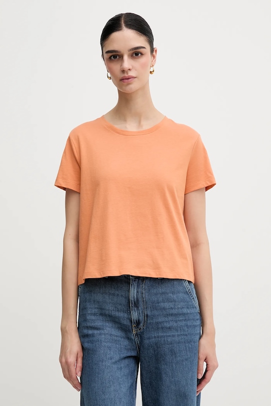 Хлопковая футболка Sisley, оранжевый
Хлопковая футболка Sisley, оранжевый