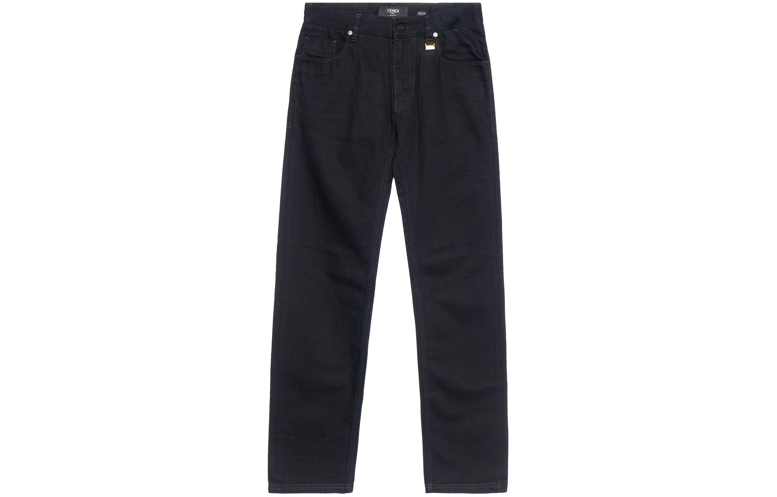 Джинсы мужские черные FENDI 
Джинсы мужские черные FENDI