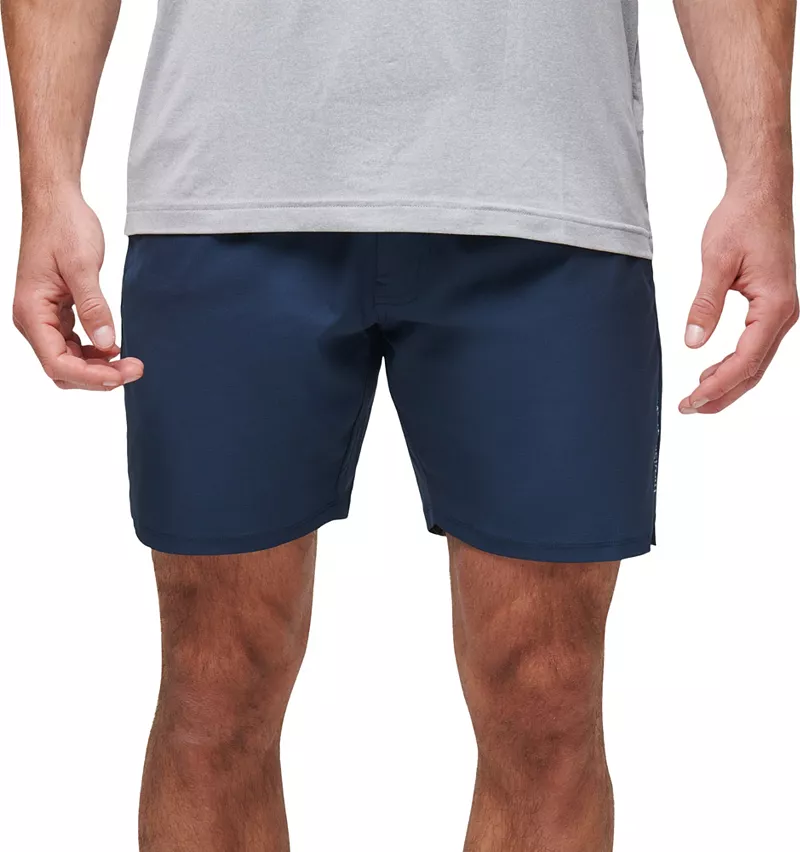 Мужские шорты для гольфа с эластичной резинкой на талии TravisMathew Wanderlust, цвет Mood Indigo
Мужские шорты для гольфа с эластичной резинкой на талии TravisMathew Wanderlust, цвет Mood Indigo