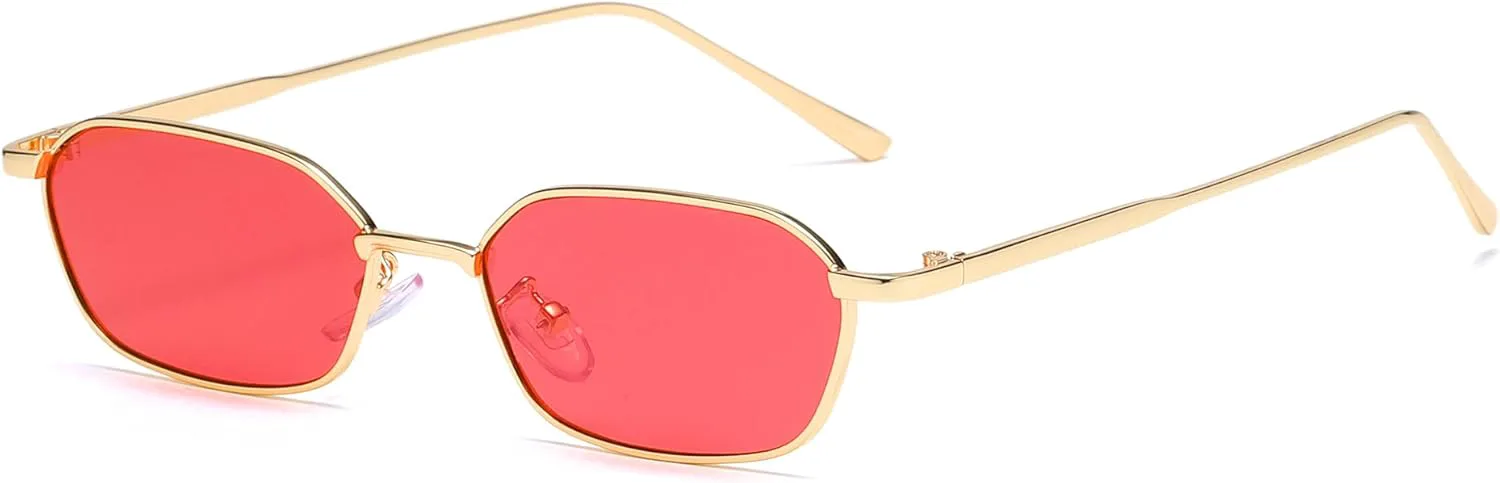 Солнцезащитные очки Cyxus Small Polygonal для женщин и мужчин с защитой от УФ-излучения, линзами AC, сверхлегкой металлической оправой, 1150 - Gold Frame - Red Lens
Солнцезащитные очки Cyxus Small Polygonal для женщин и мужчин с защитой от УФ-излучения, линзами AC, сверхлегкой металлической оправой, 1150 - Gold Frame - Red Lens