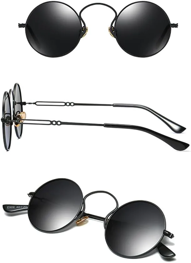 Модные маленькие круглые поляризованные солнцезащитные очки для мужчин и женщин, стильные зеркальные линзы, ажурная дужка, ретро-дизайн KTUCN, Bronze Brown
Модные маленькие круглые поляризованные солнцезащитные очки для мужчин и женщин, стильные зеркальные линзы, ажурная дужка, ретро-дизайн KTUCN, Bronze Brown