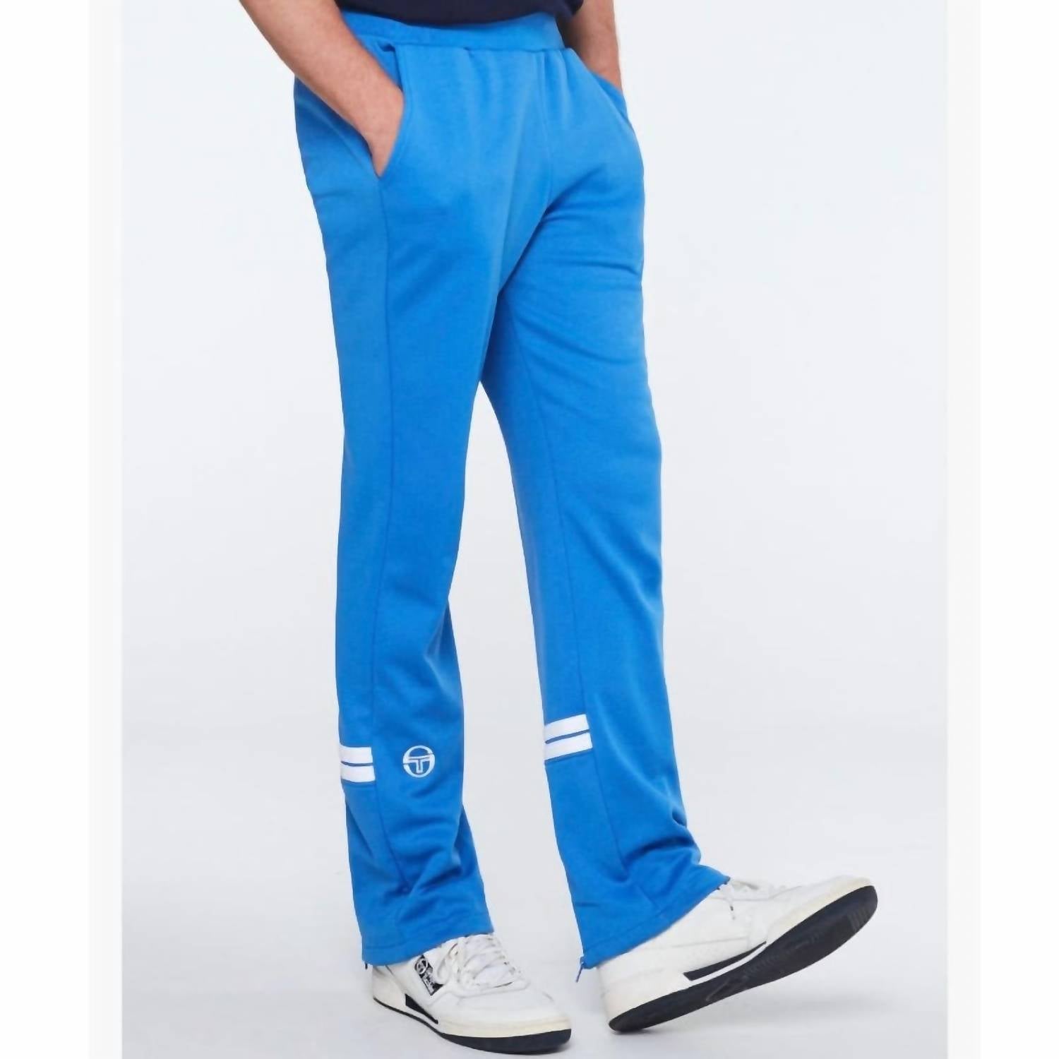Спортивные штаны Orion в цвете Palace Blue/White Sergio Tacchini 
Спортивные штаны Orion в цвете Palace Blue/White Sergio Tacchini