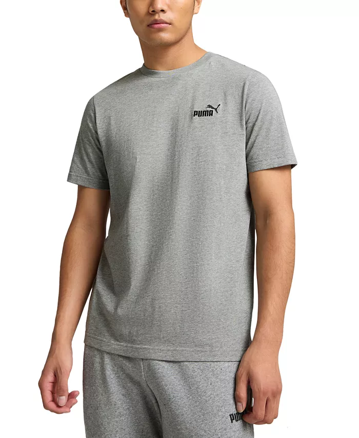 Мужская футболка Essential Small Logo Puma, серый 
Мужская футболка Essential Small Logo Puma, серый