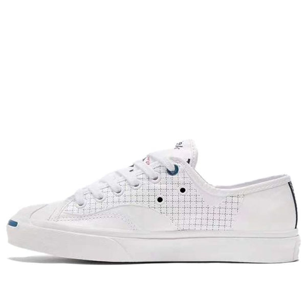 Кроссовки dupont tyvek x jack purcell rally 'white princess blue' Converse, белый 
Кроссовки dupont tyvek x jack purcell rally 'white princess blue' Converse, белый