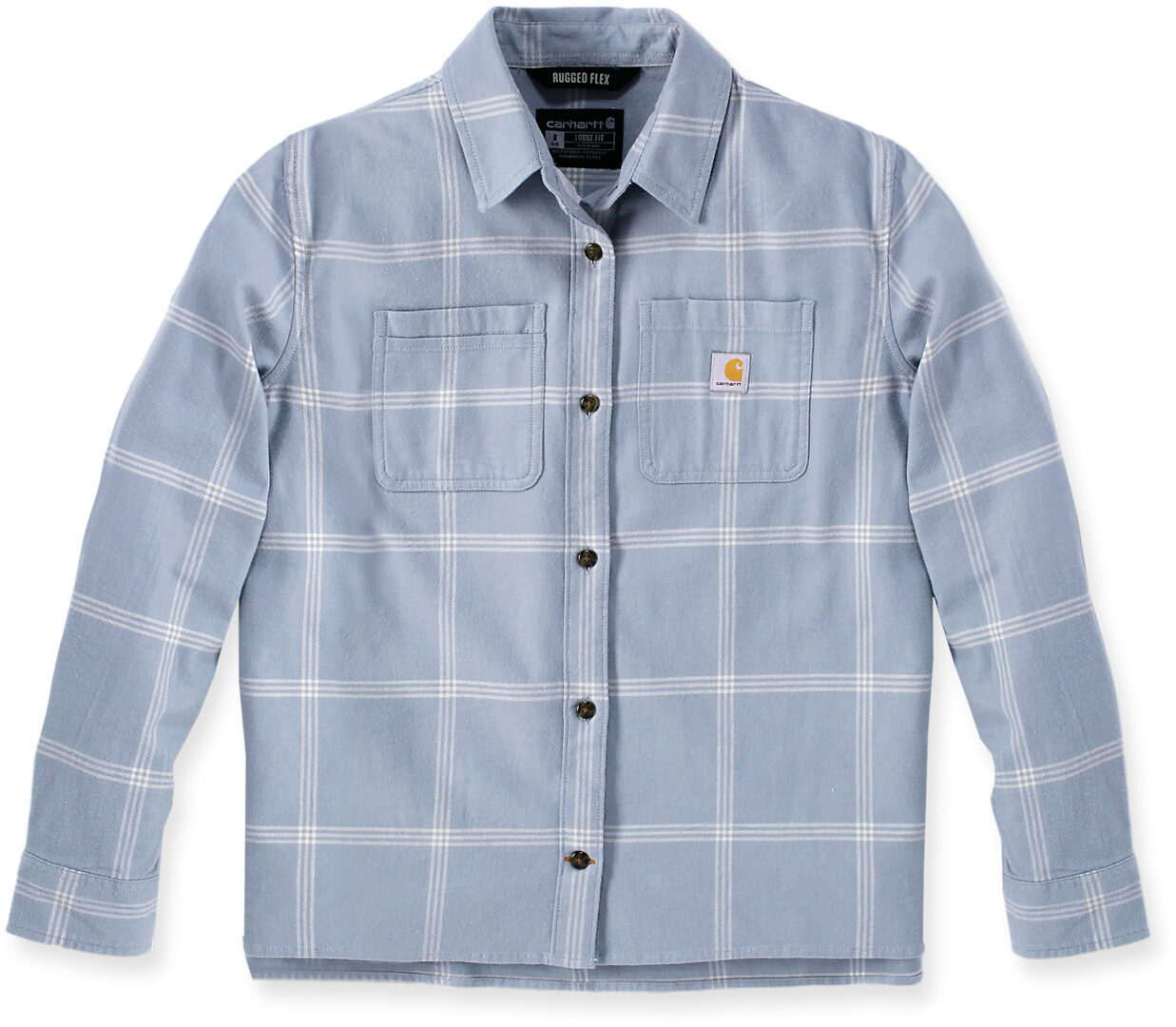 Рубашка Carhartt Loose Fit Midweight Flannel Ladies Shirt, светло-синий
Рубашка Carhartt Loose Fit Midweight Flannel Ladies Shirt, светло-синий