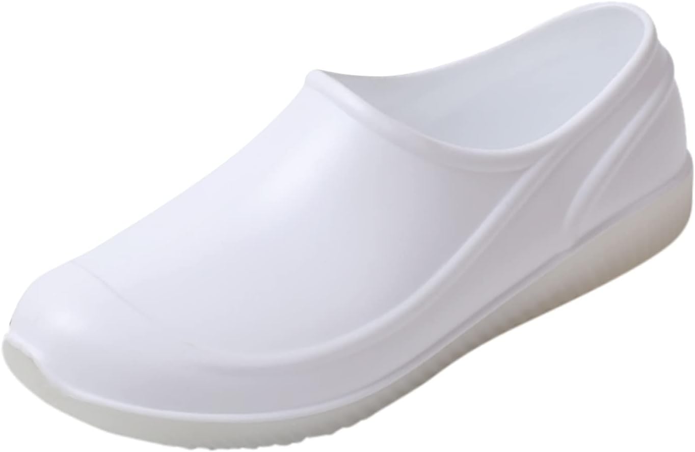 Классические ботинки для кухни, водонепроницаемые и противоскользящие сабо для женщин и мужчин, легкая обувь для шеф-поваров Generic, белый
Классические ботинки для кухни, водонепроницаемые и противоскользящие сабо для женщин и мужчин, легкая обувь для шеф-поваров Generic, белый