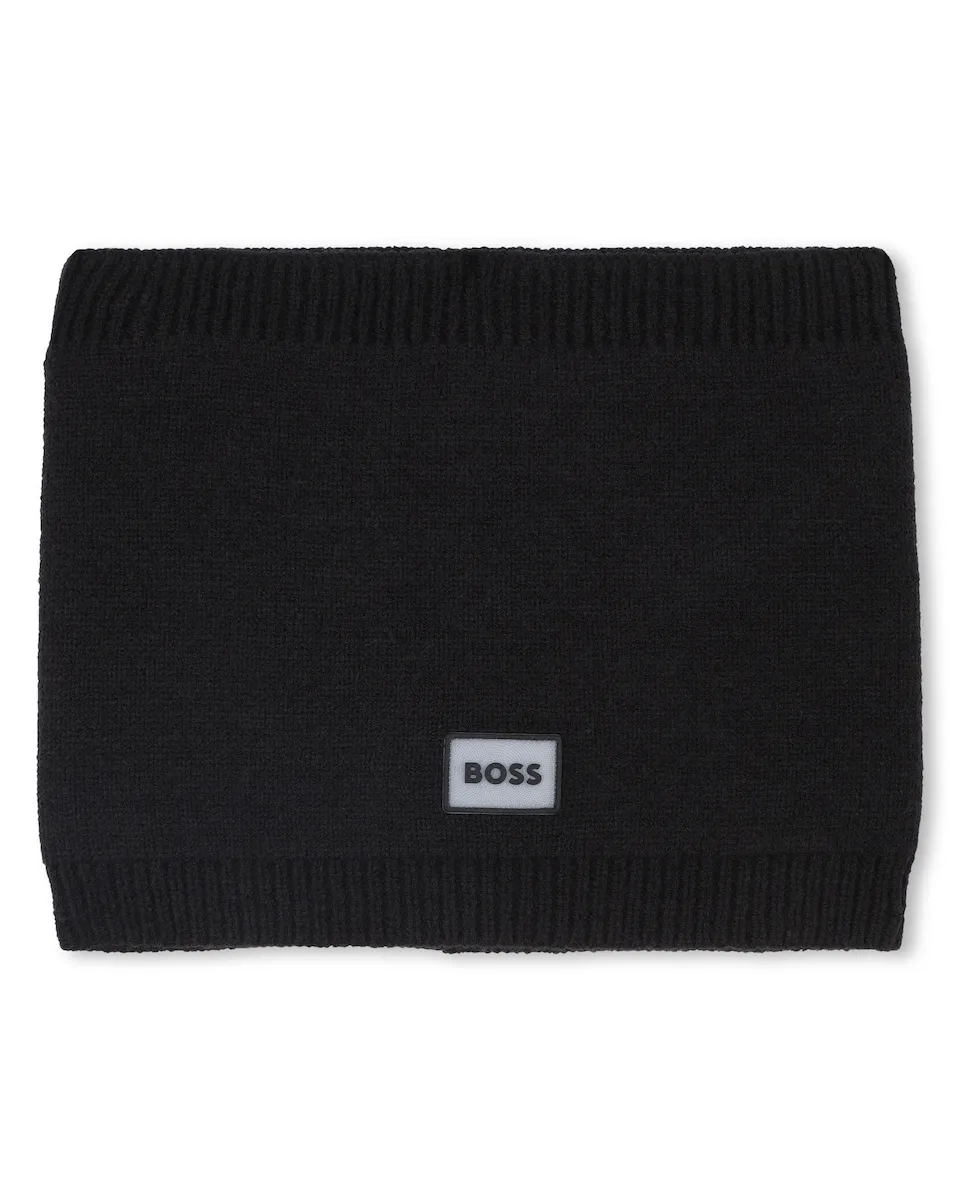 Черный детский воротник из полиэстера BOSS Kidswear
Черный детский воротник из полиэстера BOSS Kidswear