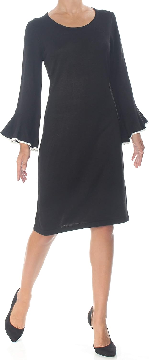 Женское платье-свитер Calvin Klein, Black/Cream
Женское платье-свитер Calvin Klein, Black/Cream