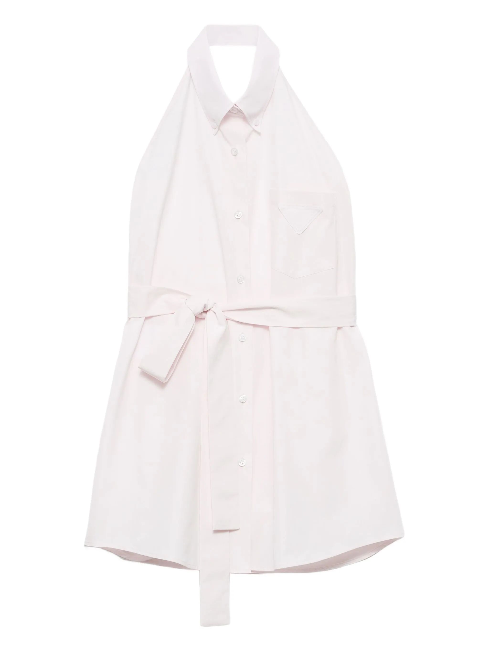 Поплиновая рубашка без рукавов Prada, розовый
Поплиновая рубашка без рукавов Prada, розовый