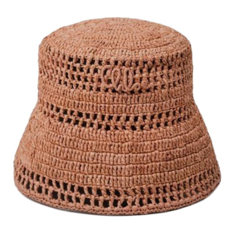 Chloé Детализированная шляпа-ведро с логотипом Sunset, Brown
Chloé Детализированная шляпа-ведро с логотипом Sunset, Brown