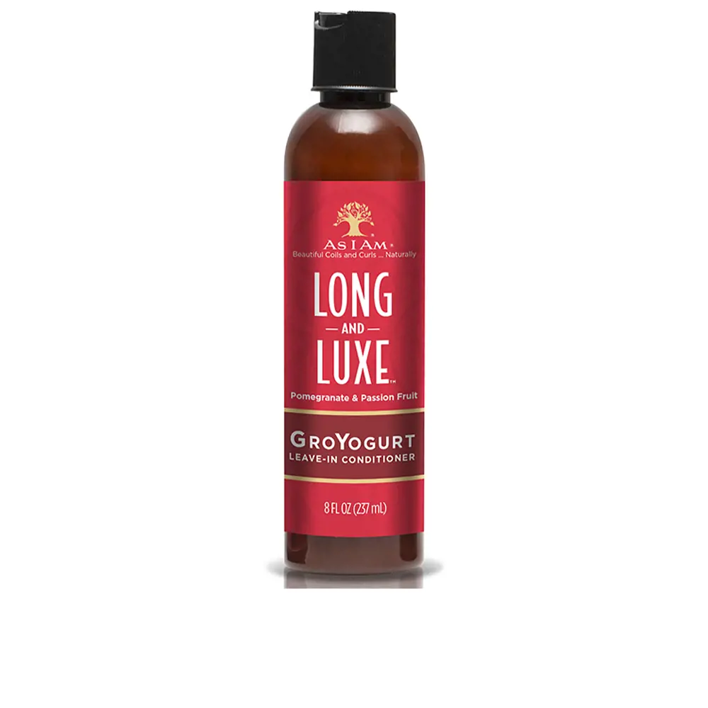 Кондиционер для волос Long and luxe groyogurt leave-in conditioner As I Am, 237 мл. 
Кондиционер для волос Long and luxe groyogurt leave-in conditioner As I Am, 237 мл.