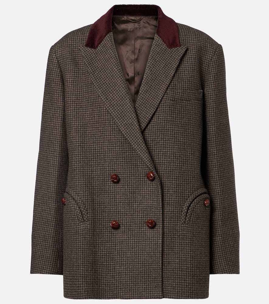 Ночной двойной блейзер из смесовой шерсти Blazé Milano, Dust
Ночной двойной блейзер из смесовой шерсти Blazé Milano, Dust